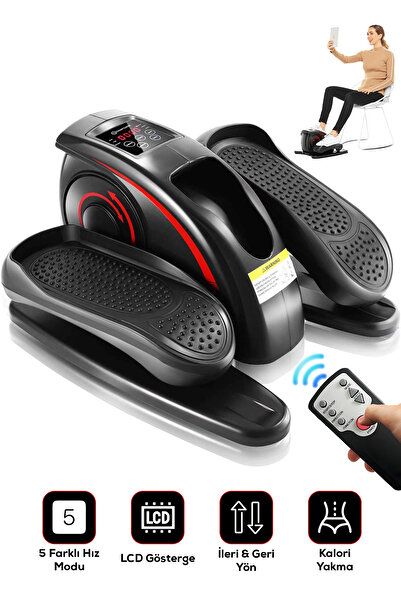 SARAVİTA Mini Eliptik Stepper Pedal Bisiklet- Sessiz Manyetik Masa Altı Spor ...