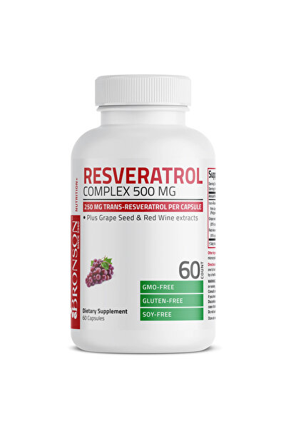 Bronson Vitamins RESVERATROL COMPLEX 500