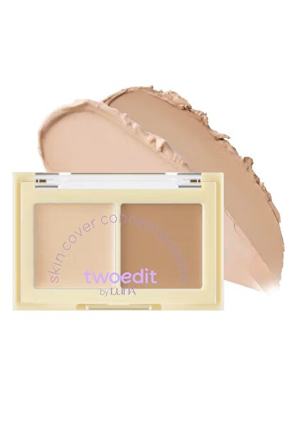 Han Glow K - Beauty Twoedit By Luna Skin Cover Conceal Palette |24 Saat Etkili Concealer Kapatıcı Paleti 01 Tone Cover