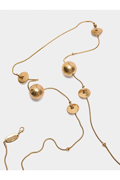 PARFOIS Yılan Zinciri Küreli Kolye