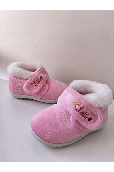 GEZER New Season Velcro Children's Fur-Lined Slippers Boots