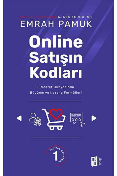 Mona Kitap Online Satışın Kodları kitabı güncel Emrah Pamuk Ekonomi Kitapları