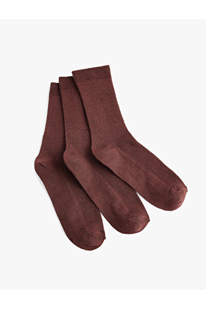Koton Комплект от 3 чифта памучни чорапи