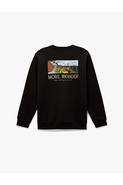 Koton Φούτερ με μακριά μανίκια με λογότυπο Snoopy στο πίσω μέρος