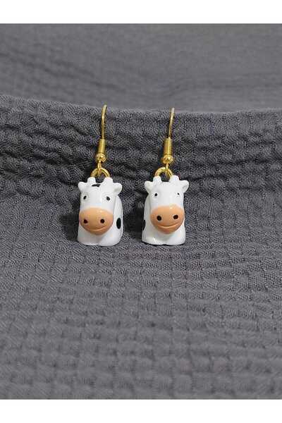 LuArte أقراط على شكل بقرة