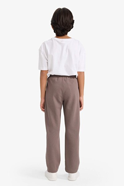 WE AND ME Standard Leg Boys' Knitted Trousers with Elastic Waist