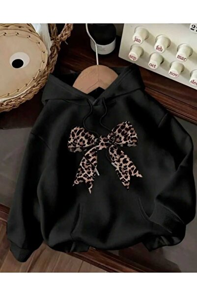 Hunors Sportswear & Company سويت شيرت ليوبارد فيونك مطبوع موديل للجنسين من ال...