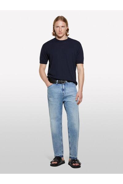 Sisley سترة رجالية بأكمام قصيرة مصنوعة من القطن بنسبة 100% 325P1028S104G-SIS616