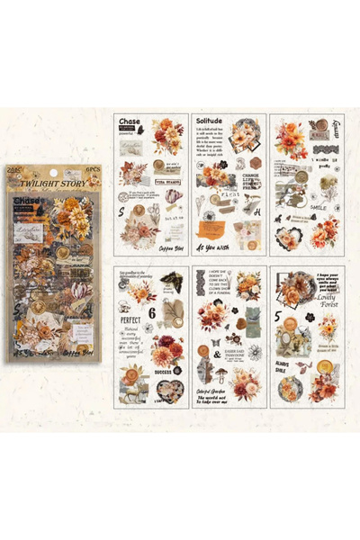 Limmy Set de 6 autocolante vintage - Povestea Crepusculului