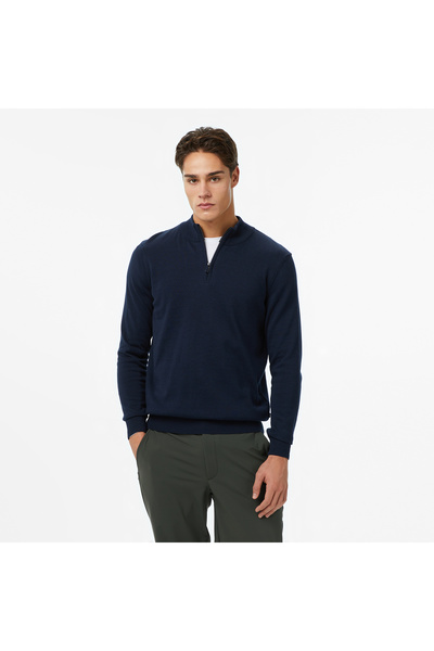 Nautica Erkek Lacivert Classic Fit Kazak