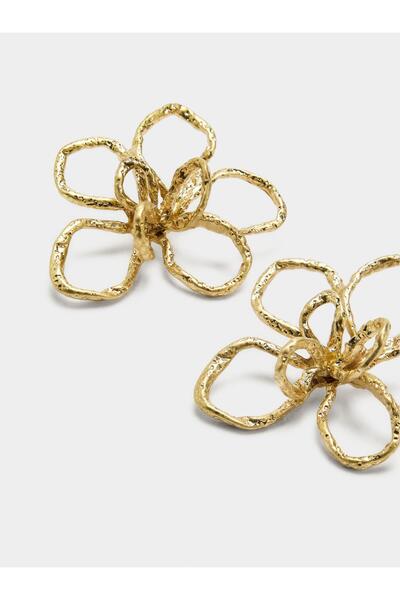 PARFOIS Düzensiz Çiçekli Küpe