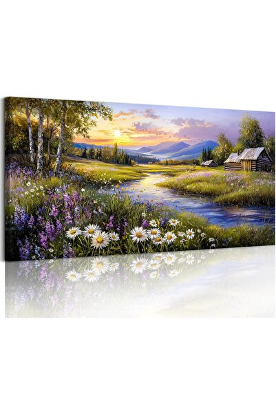 Today Idea Large Wall Art Prints Rural Landscape Canvas Painting 20x40 inches