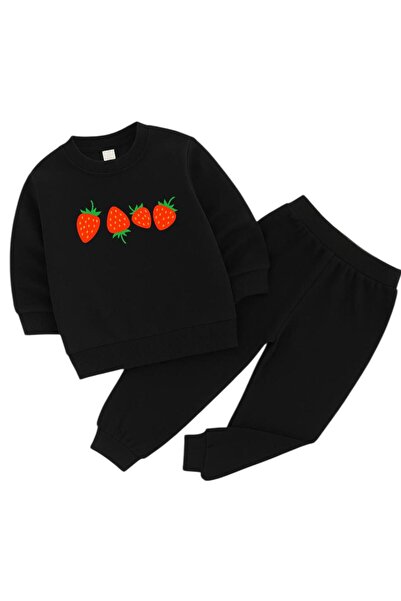 E-ROMA SET DE TRENING PENTRU COPII CU 3 FIȘE CU IMPRIMARE STRAWBERRY