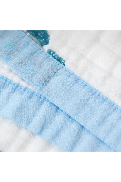 Ominii Baby gauze bath towel cotton children's towel six-layer quilt baby newborn baby blanket 110*110CM