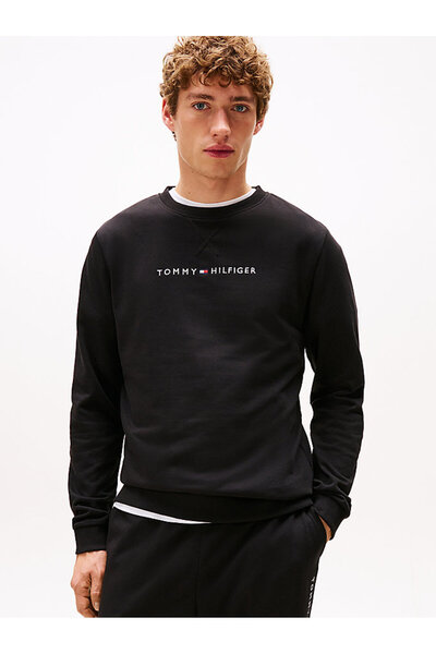 Tommy Hilfiger Černá pánská mikina