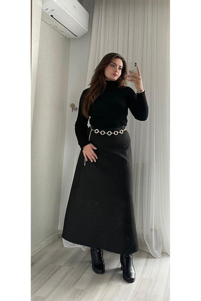 Sara Deluxe Women's Mandal Scuba Skirt