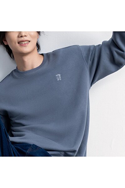 Giordano Men's Relaxed Fit French Terry Sweatshirt