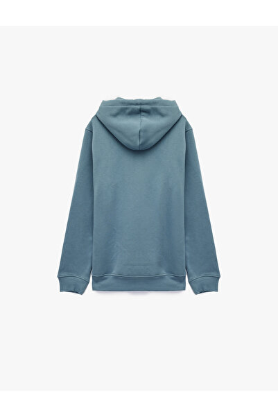 Koton Μακρυμάνικο φούτερ με κουκούλα