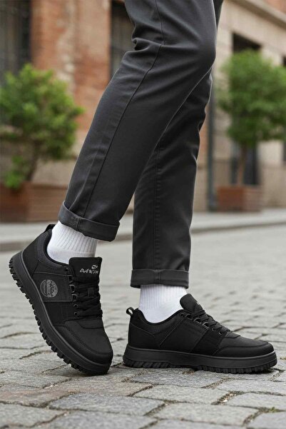 AYAKMOD Black Lace-Up Men's Casual Shoes 582 m