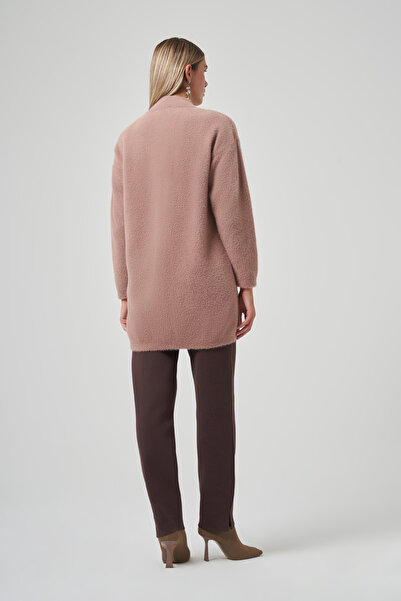 Nuss Embroidery Detail Cardigan 7007 Mink