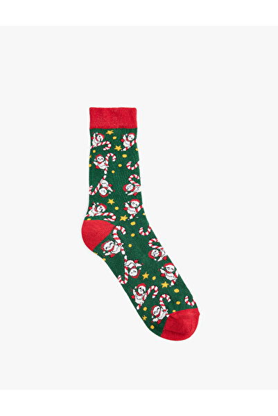 Koton Βαμβακερές κάλτσες με θέμα την Πρωτοχρονιά