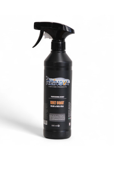 Reinova Wet Coat 500 ml – Islak & Hızlı Cila | Anında Parlaklık & Su İtici Ko...