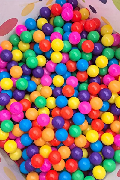 DAT 50-Piece Colorful Play Balls with Mesh Storage Bag – Soft Plastic Ball Pit Balls for Kids