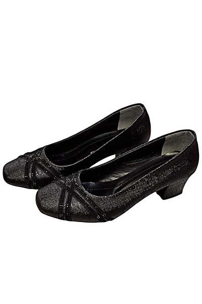 KAFKASLAR AYAKKABI Stone-Detail Bloody Narrow Toe 5 cm Mother Model Heel Shoes