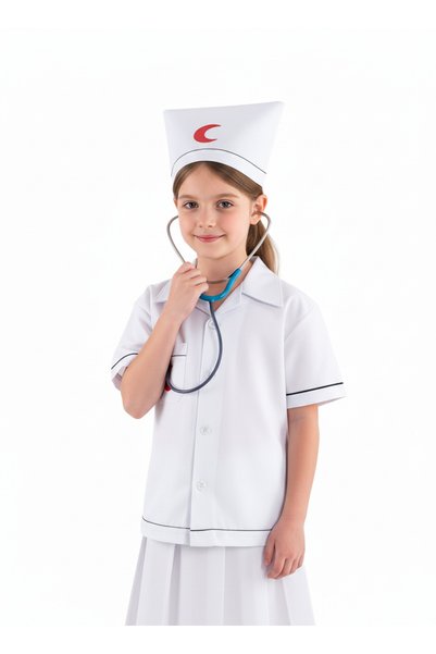 KanatGo Girl's Doctor Costume Set – Doctor Bag Gift