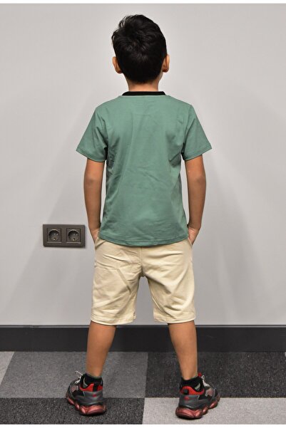 Banadamoda Boy's Printed T-shirt Shorts Set