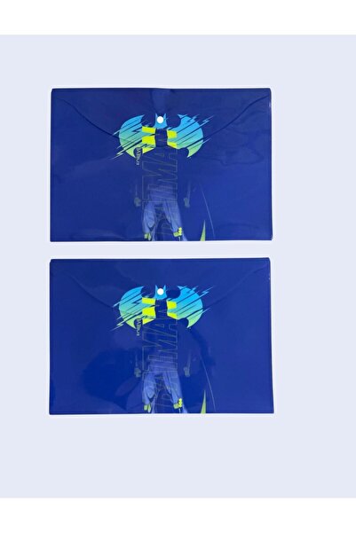 KESKİN COLOR Φάκελος με κουμπωτά κλείσιμα Batman A4 (Σετ 2 τεμαχίων)