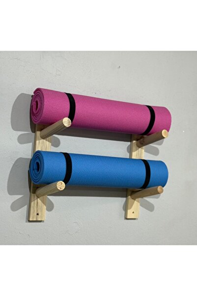 EŞSİZ MOBİLYA 1995 EŞSİZ MOBİLYA 2 li Ahşap Dekoratif Yoga Mat Depolama Alanı