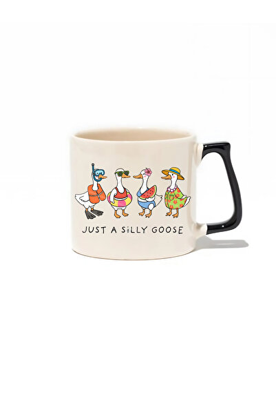 baskigo.com Just a Silly Goose Luxury Mug - Gift Ceramic Mug