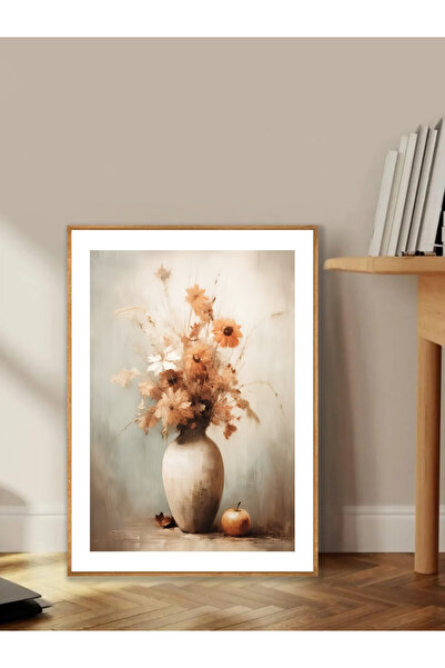 Tuba Decor Tablo dintr-o singură bucată cu rame din lemn pentru sufragerie, s...