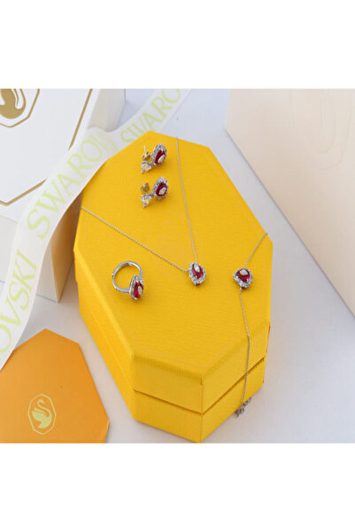 Generic Luxurious sparkling zircon stone accessory set
