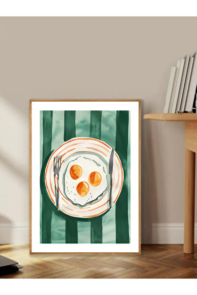 Tuba Decor Tablo dintr-o singură bucată cu rame din lemn pentru sufragerie, sufragerie, bucătărie