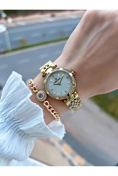 Daniel Klein Steel Cord 30 Mt Water Resistant Women's Wristwatch+Bracelet Bf.Gf.10109.2