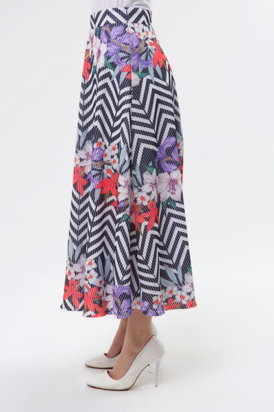 Asees Floral A-Line Skirt