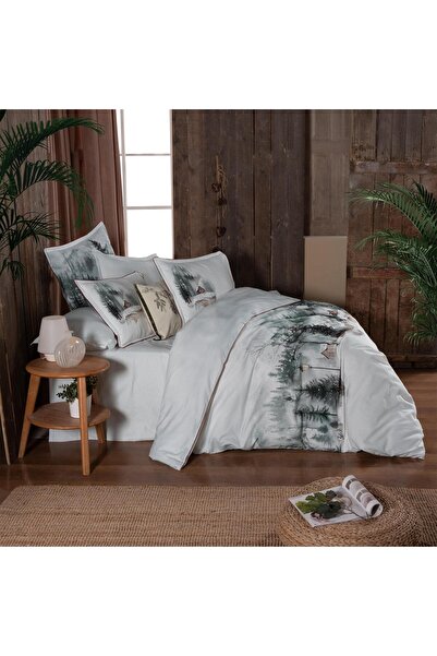 Sarev Connel Single 100% Cotton Flannel Duvet Cover Set