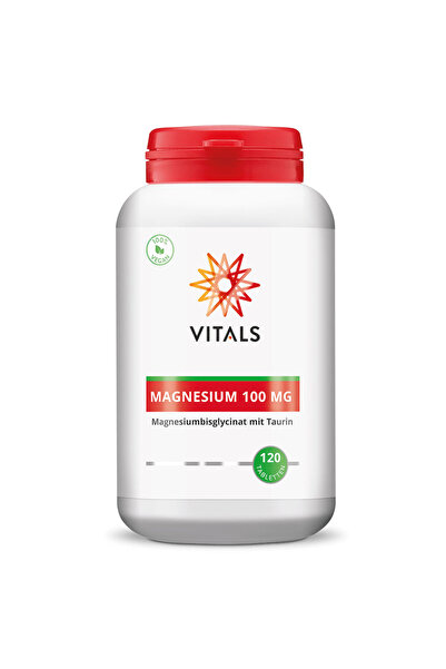 Eherbal Magnesium bisglycinate with taurine 100mg 120 tablets, Vitals