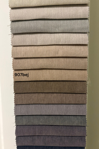 Perlife Gold ® Luxury Chenille Textured Blackout Curtain – No Pleats, Extra Foam – Rich Color Cardetel