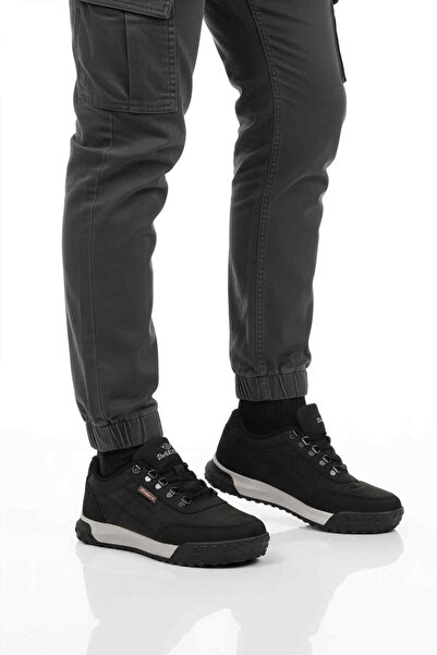 AYAKMOD Черно-бели мъжки обувки за външна употреба с неплъзгаща се подметка 05 M