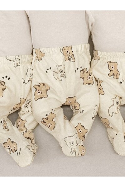 Hello Baby 3 Pieces of Booties and Pants for Newborn Babies Cotton 3 Months 6 Months 9 Months Baby Preparations