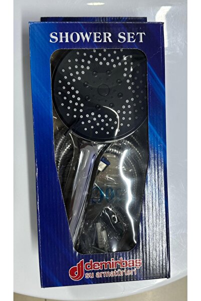 DMR Büyük Başlıklı 5 Fonksiyonlu Mafsallı Duş Seti