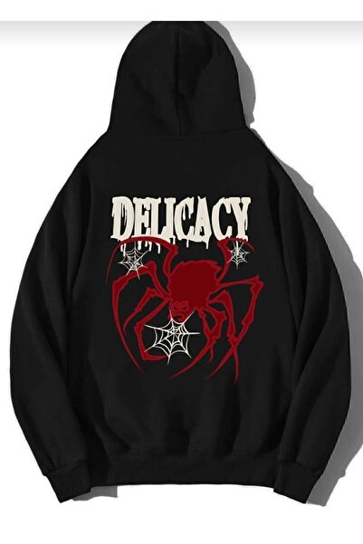 Hunors Sportswear & Company سويت شيرت ديليكاسي مطبوع موديل للجنسين من القطن ب...