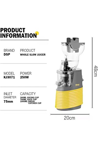 DSP Whole Slow Juicer
