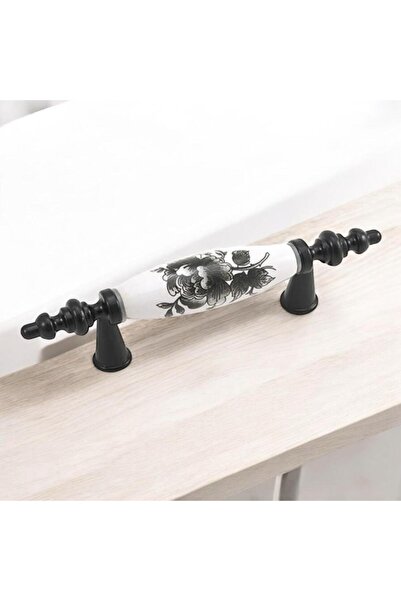 YAKUT AKSESUAR 64mm-(6.4cm) Porcelain Cabinet Drawer Kitchen Bathroom Children Furniture Handle Knob Kulb Kulbu-Elf210