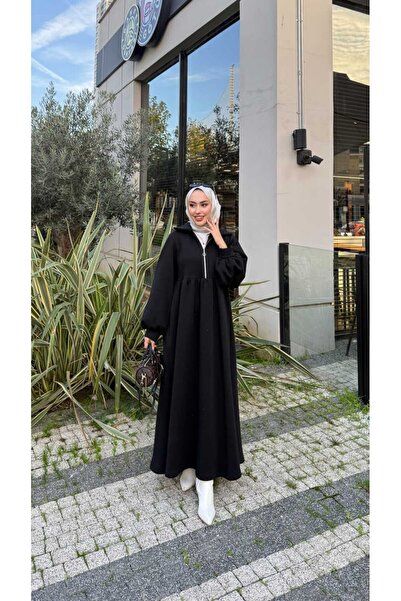 moda zeynaa TESETTÜR 3 İPLİK ELBİSE