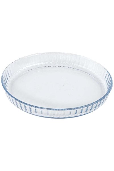 Meven Set Beauty Transparent Round Glass Baking Dish, 1.6 L, Oven-Safe up to 400°C