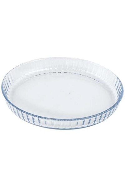 Meven Set Beauty Transparent Round Glass Baking Dish, 1.6 L, Oven-Safe up to 400°C
